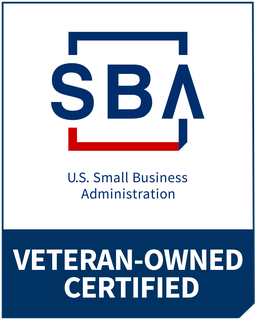 U.S. Small Business Administration certified Veteran-Owned Small Business (VOSB)